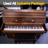 Used Kemble Mahogany Mini Compact Upright Piano - All Inclusive Premium Package (SN:216612) Used Kemble Mahogany Mini Compact Upright Piano - All Inclusive Premium Package (SN:216612)